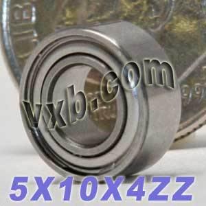 5x10 Bearing 5x10x4 - Shielded - Miniature - fast shipping 🇺🇸
