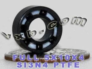 5x10x4 Full Ceramic Bearing Silicon Nitride Miniature - fast shipping 🇺🇸