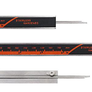 6" Fraction Vernier Caliper Inch/Metric/Fractions Black Color - fast shipping 🇺🇸