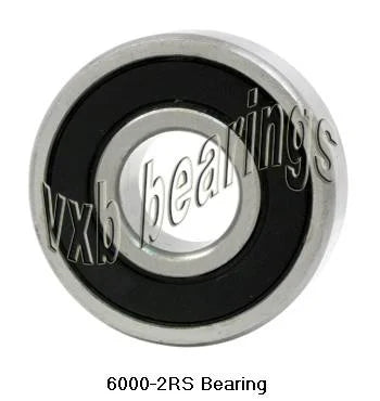 6000-2RS Bearing - Deep Groove Ball Bearing 6000RS - fast shipping 🇺🇸