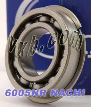 6005NR Nachi Bearing Open C3 Snap Ring Japan 25x47x12mm - fast shipping 🇺🇸