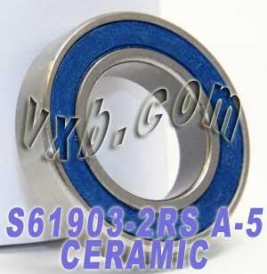 61903-2RS Hybrid Ceramic Bearing 17x30x7 Stainless Steel ABEC-5 Quality - fast shipping 🇺🇸