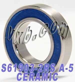 61903-2RS Hybrid Ceramic Bearing 17x30x7 Stainless Steel ABEC-5 Quality - fast shipping 🇺🇸