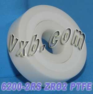 6200-2RS Full Ceramic Sealed Bearing 10x30x9 ZrO2 - fast shipping 🇺🇸