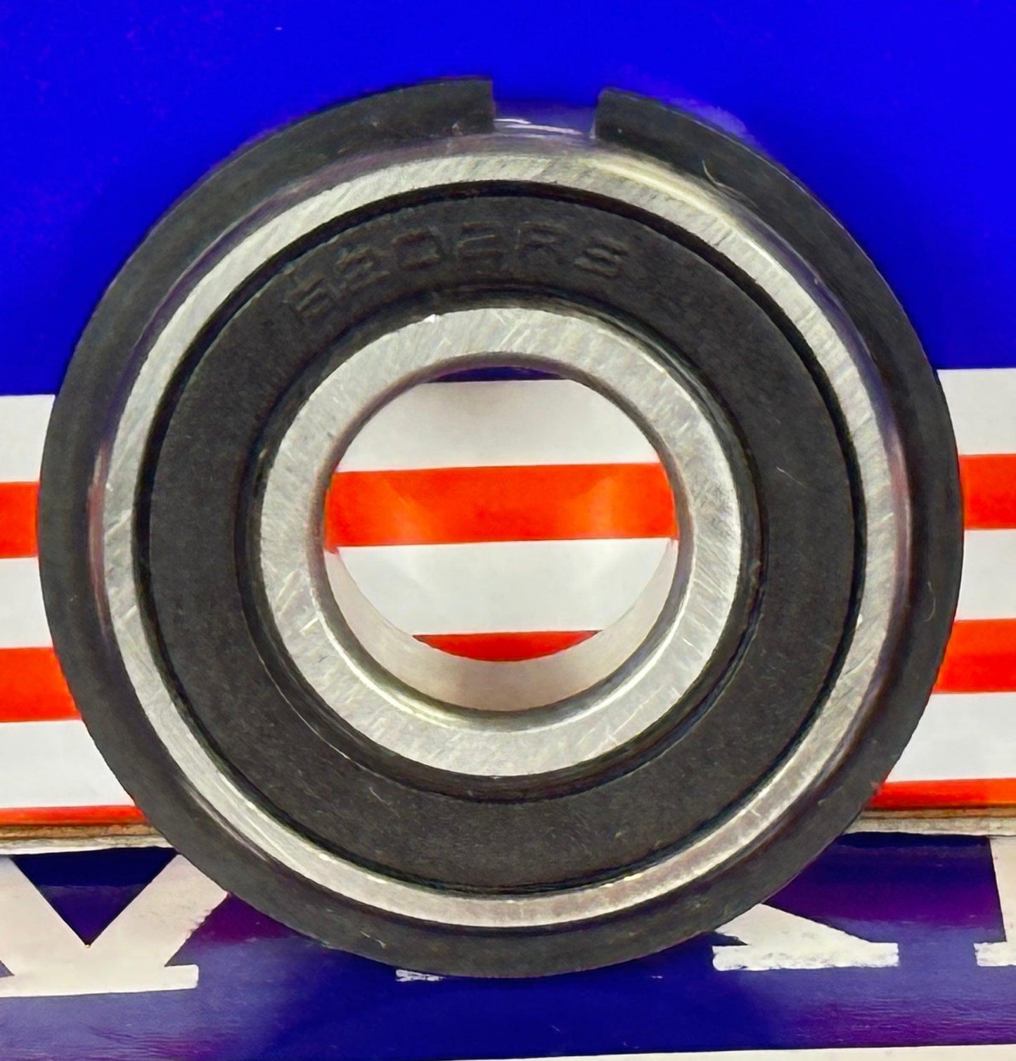 6202-2RSNR Sealed Bearing - Snap Ring 15x35x11mm - fast shipping 🇺🇸