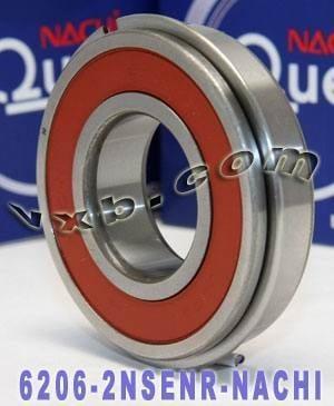6206-2NSENR Nachi Bearing 30x62x16 Sealed C3 Snap Ring Japan Made - fast shipping πΊπΈ