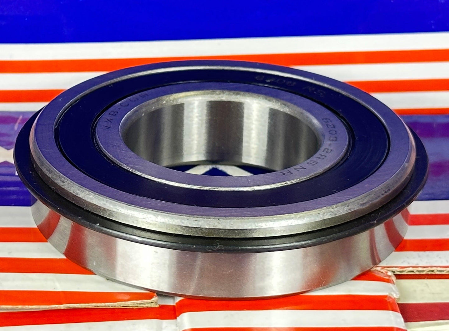 6208-2RSNR Sealed Bearing - Snap Ring 40x80x18mm - fast shipping 🇺🇸