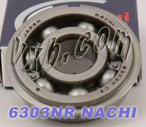 6303NR Nachi Bearing Open C3 Snap Ring Japan 17x47x14mm - fast shipping 🇺🇸