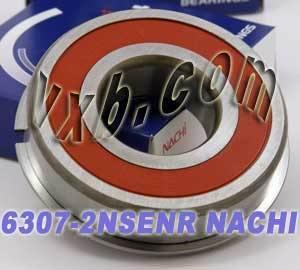 6307-2NSENR Nachi Bearing Sealed C3 Snap Ring Japan 35x80x21 Bearing - fast shipping πΊπΈ
