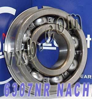 6307NR Nachi Bearing Open C3 Snap Ring Japan 35x80x21mm - fast shipping 🇺🇸