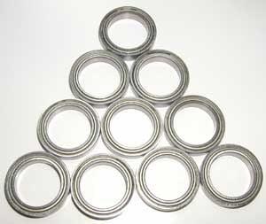 10-Pack 6702ZZ Bearings 15x21x4mm - Shielded - fast shipping 🇺🇸