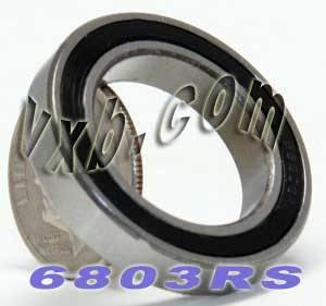 6803RS Sealed Bearing 17x26x5mm - fast shipping 🇺🇸