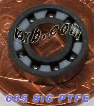 685 Full Ceramic Bearing Silicon Carbide 5x11x3 SiC Miniature Bearing - fast shipping 🇺🇸