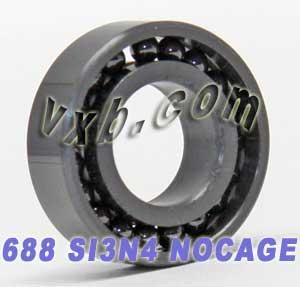 688 Full Complement Full Ceramic Bearing 8x16x5 Si3N4 Miniature Bearing - fast shipping 🇺🇸