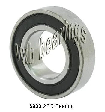 6900-2RS Ball Bearing - Deep Groove 6900RS - 10x22x6mm - fast shipping 🇺🇸