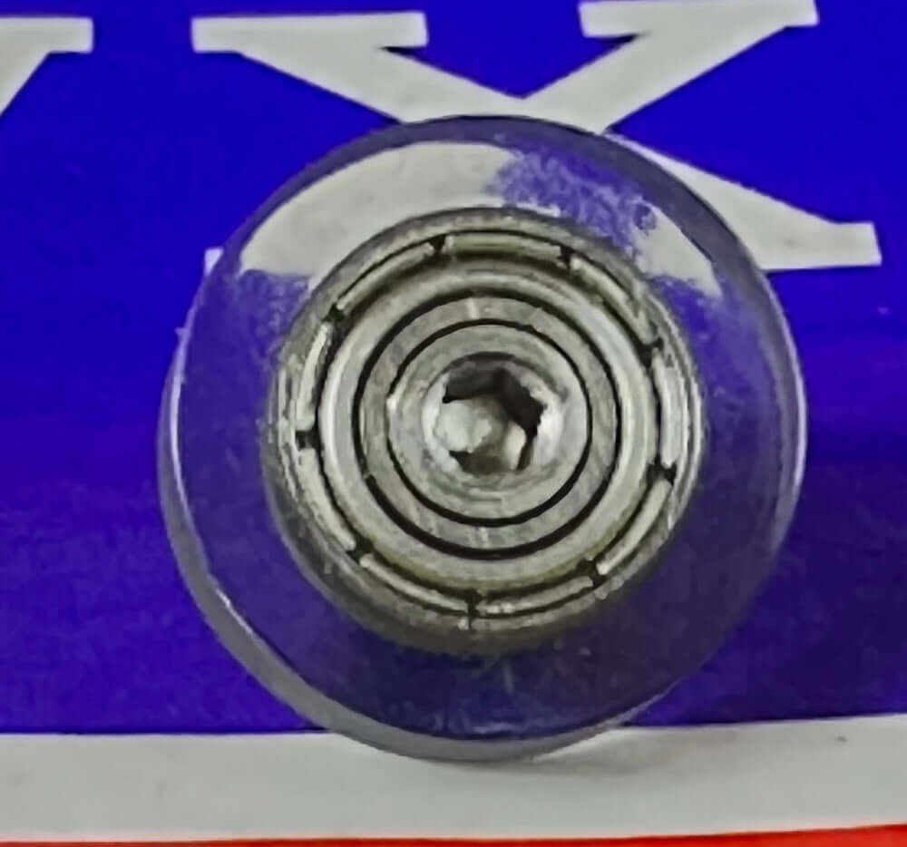 PU3x12x3ZZ GREEN PU Covered Bearing M3 Stud - fast shipping 🇺🇸