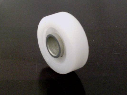 6mm Bore Bearing - 19mm White Plastic Square Tire 6x19x6mm - fast shipping 🇺🇸