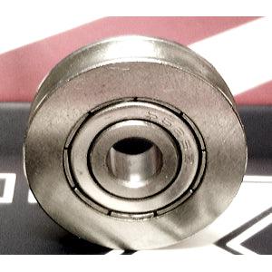 6mm Bore Bearing - 25mm 440C Stainless Steel Pulley U-Groove Track Roller Bearing 6x25x7mm - fast shipping 🇺🇸