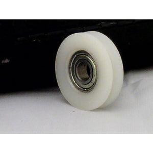6mm Bore Bearing - 27mm Round Nylon Pulley U-Groove Track Roller Bearing 6x27x7mm - fast shipping 🇺🇸