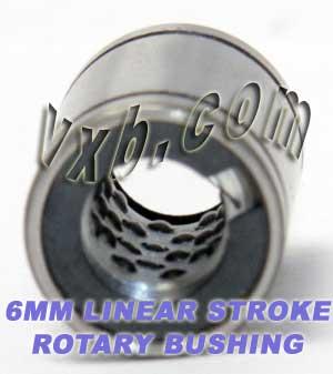 6mm Stroke Rotary Ball Bushing 6x12x20 Linear Motion Bearing - fast shipping 🇺🇸