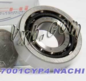 7001CYP4 Nachi Angular Contact Bearing 12x28x8 ABEC-7 Japan Made - fast shipping 🇺🇸