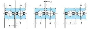 7006CYDUP4 Nachi Angular Contact Bearing 30x55x13 Abec-7 Bearings - VXB Ball Bearings