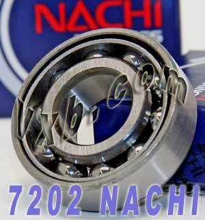 7202 Nachi Angular Contact Bearing C3 Japan 15x35x11mm Bearing - fast shipping 🇺🇸