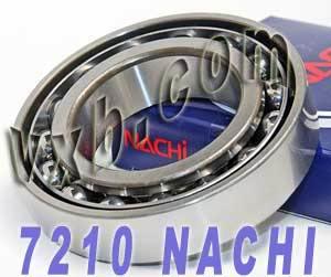 7210 Nachi Angular Contact Bearing C3 Japan 50x90x20 Bearing - fast shipping 🇺🇸