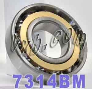 7314BM Angular Contact bearing Bronze Cage 70x150x35 - fast shipping 🇺🇸