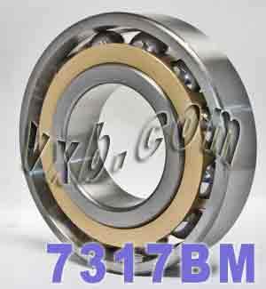 7317BM Angular Contact bearing Bronze Cage 85x180x41 - fast shipping 🇺🇸