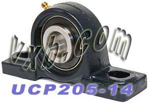 7/8 Bearing UCP-205-14 + Pillow Block Cast Housing Mounted Bearing - fast shipping 🇺🇸