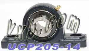 7/8 Bearing UCP-205-14 + Pillow Block Cast Housing Mounted Bearing - fast shipping 🇺🇸