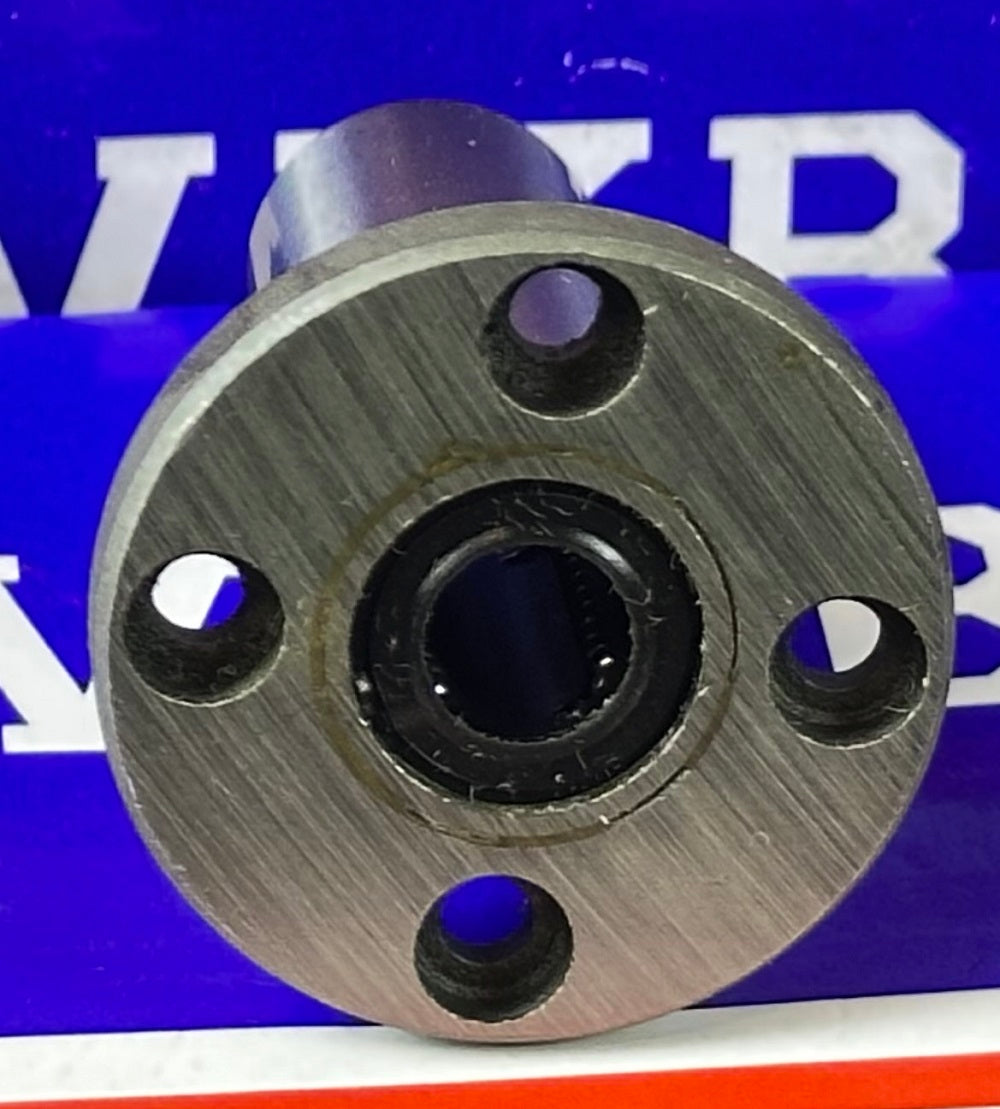 8mm Round Flanged Long Bushing Linear Motion LBF8LUU - fast shipping 🇺🇸