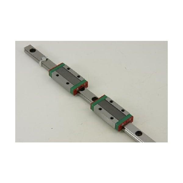 7mm Miniature Square Linear Motion rail - 2 trucks L600mm - fast shipping 🇺🇸