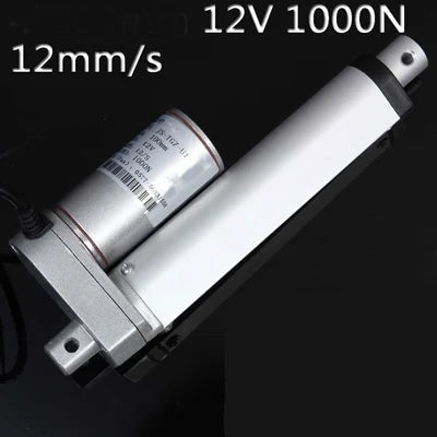 8 Inch Stroke 1000N 225 lbs DC 12 Volt Linear Actuator - mounting brackets - fast shipping πΊπΈ