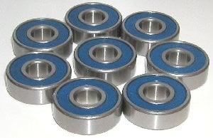 8-Pack Skateboard Bearings - Bronze Cage - fast shipping 🇺🇸