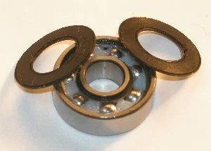 8-Pack Skateboard Hybrid Ceramic Ball Bearing - Silicon Nitride Balls - fast shipping 🇺🇸