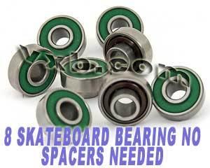 8 Skateboard Extended Bearing - Built-in Spacers - fast shipping 🇺🇸
