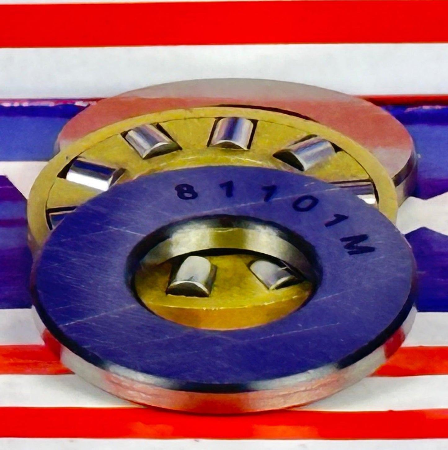81101M Cylindrical Roller Thrust Bearing 12x26x9mm - Bronze Cage - fast shipping 🇺🇸