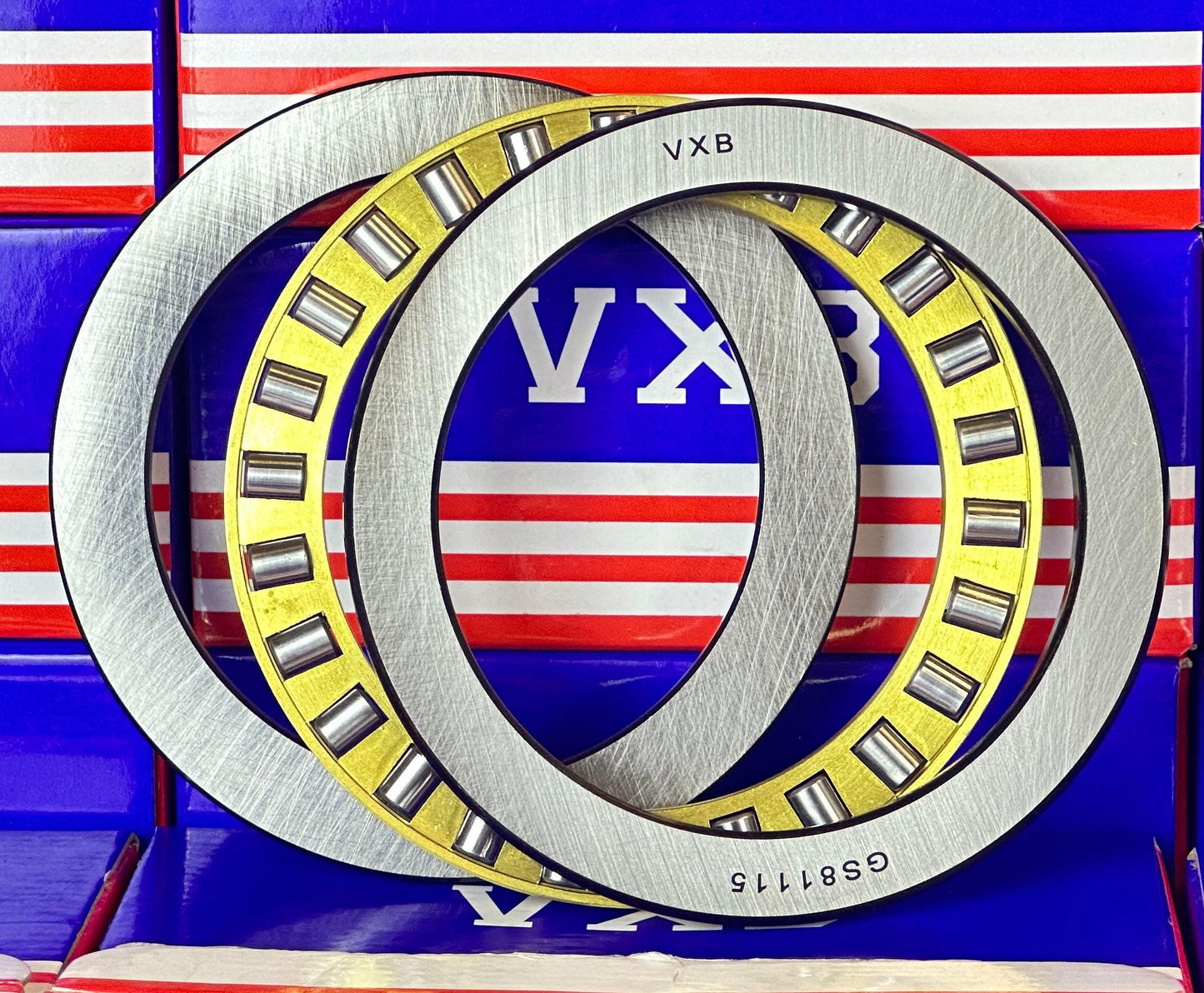 81115M Cylindrical Roller Thrust Bearing 75x100x19mm - Bronze Cage - fast shipping 🇺🇸