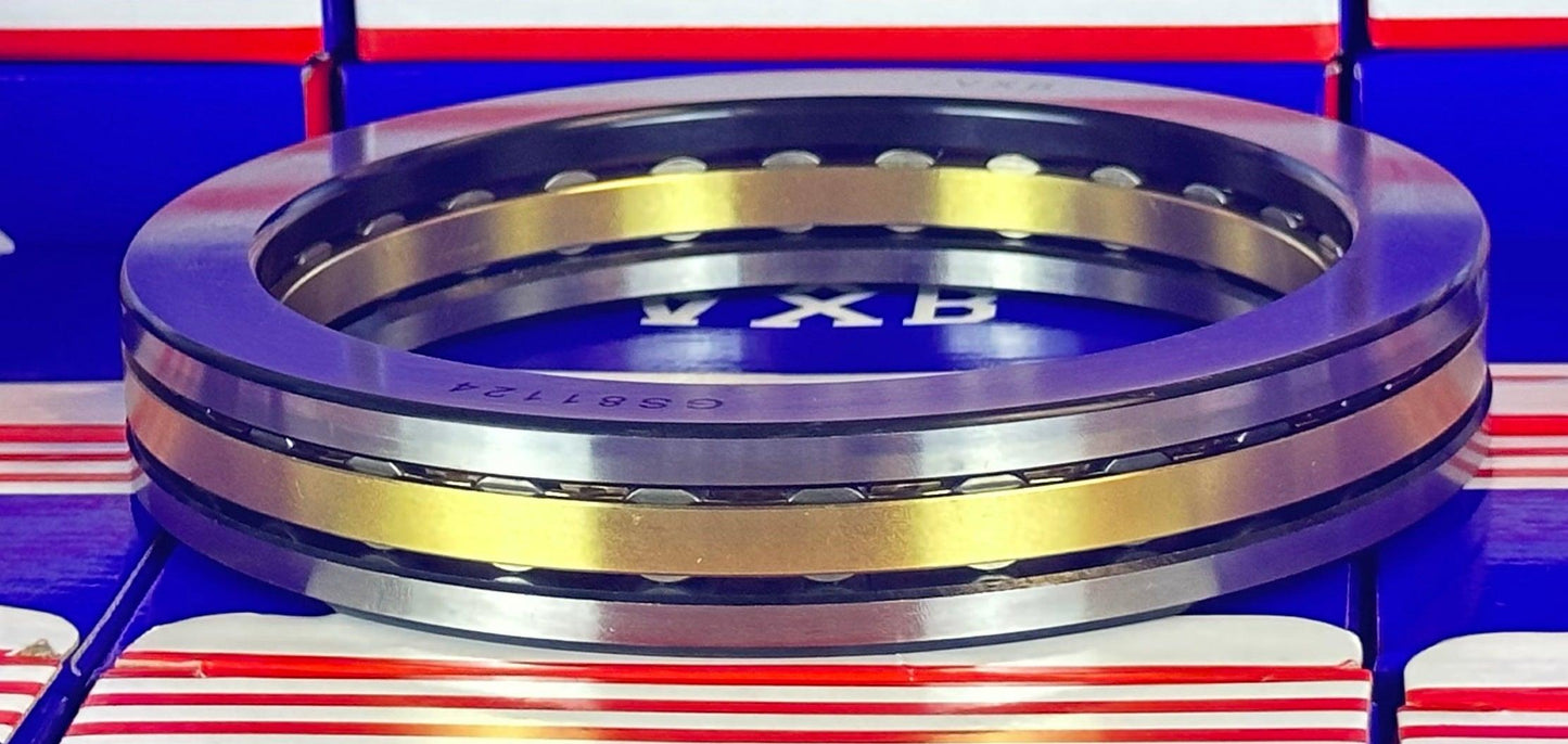 81124M Cylindrical Roller Thrust Bearing 120x155x25mm - Bronze Cage - fast shipping 🇺🇸