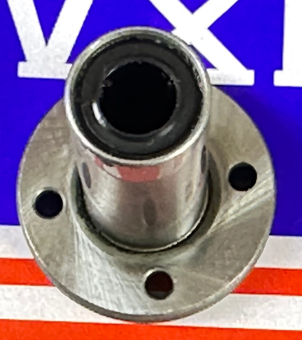 8mm Round Flanged Long Bushing Linear Motion LBF8LUU - fast shipping 🇺🇸