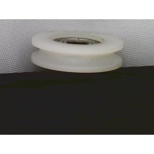 8mm Bore Bearing - 30mm Round Nylon Pulley U-Groove Track Roller Bearing 8x30x9.8mm - fast shipping 🇺🇸