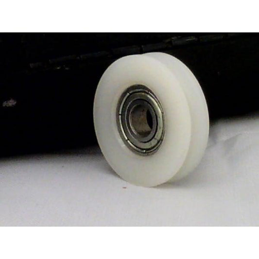 8mm Bore Bearing - 32mm Round Nylon Pulley U-Groove Track Roller Bearing 8x32x10mm - fast shipping 🇺🇸