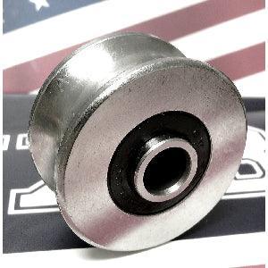8mm Bore Bearing - 35mm 440C Stainless Steel Pulley U-Groove Track Roller Bearing 8x35x17mm - fast shipping 🇺🇸