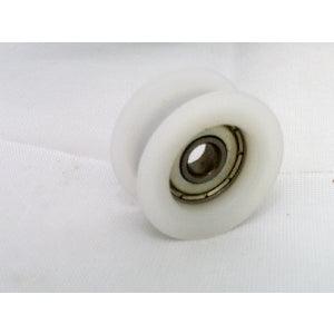 8mm Bore Bearing - 46.5mm Round Nylon Pulley U-Groove Track Roller Bearing 8x46.5x10mm - fast shipping 🇺🇸