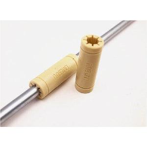 8mm Low noise Linear Motion Bushing Solid Polymer LM8LUU Bearing 8x15x45mm - fast shipping 🇺🇸