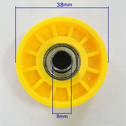 8x38mm Plastic Wheel Roller Conveyor Gravity Slide Bearing - fast shipping 🇺🇸