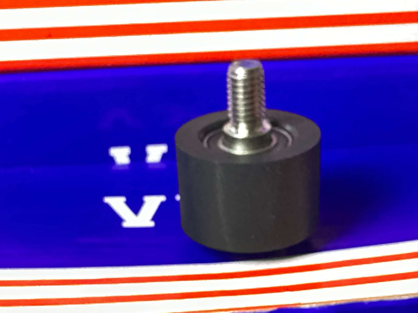 PUT635ZZ 30x20 C1 L9 Shield Bearing - Black Polyurethane M4 Stud - fast shipping 🇺🇸