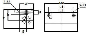 AK25GWUU NB 25mm Double Wide Compact Block Unit Motion Linear Bearing - fast shipping 🇺🇸